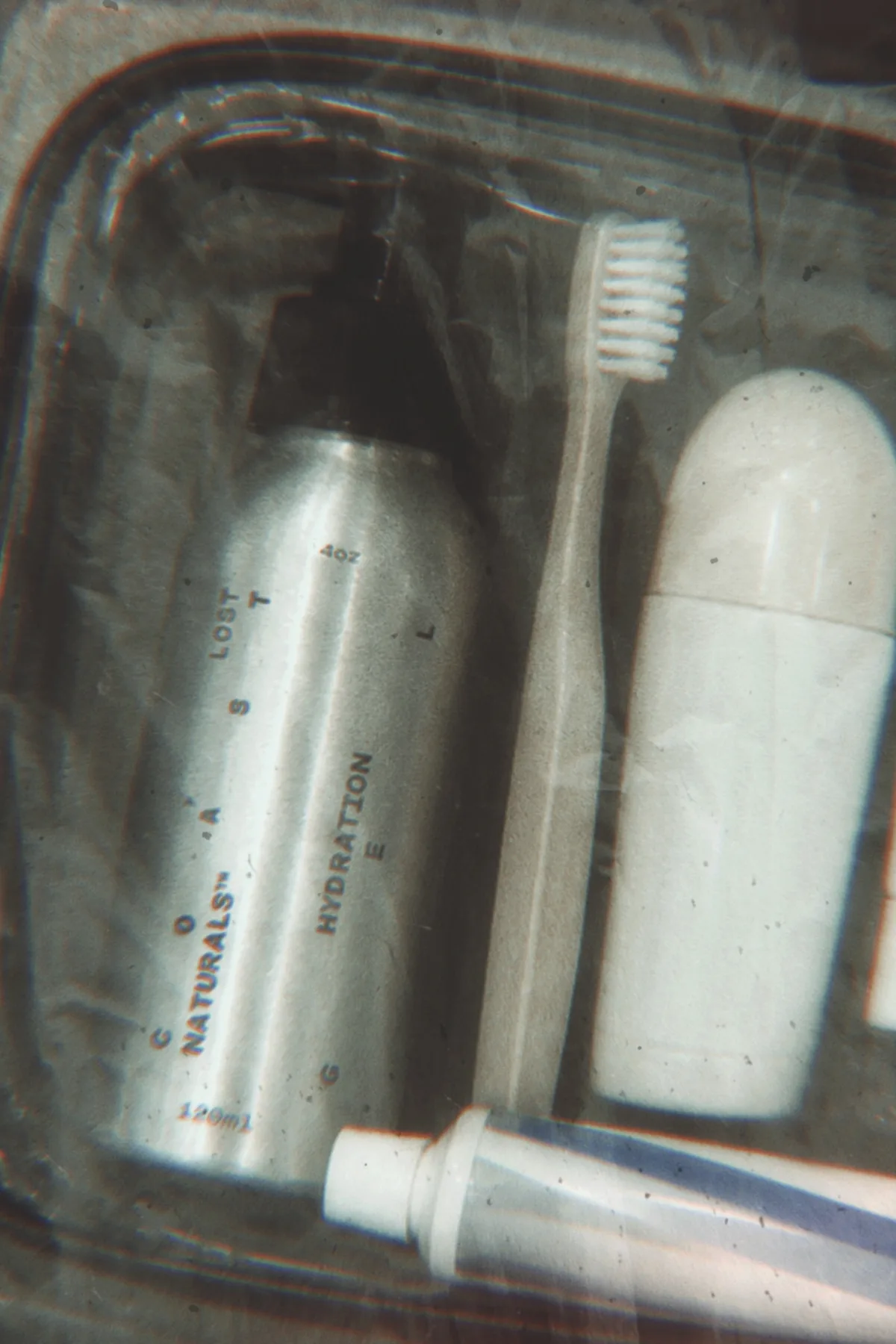 Hydration Gel packed in a travel kit