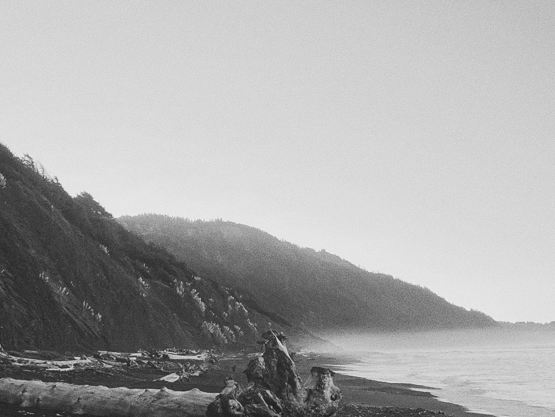 Gitchell Creek camp on the Lost Coast Trail